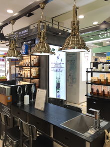 阿芙精油3.0版店鋪形象升級 北京新華百貨店的金屬鍍鈦工藝與空間展示設計